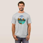 Morning Lake Rower T-shirt (Voorkant volledig)