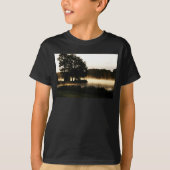 Morning Lake Scene bcna T-shirt (Voorkant)