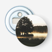 Morning Lake Scene bocna Button Flesopener (Voorkant)