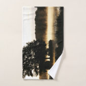 Morning Lake Scene btcna Bad Handdoek (Handdoek)