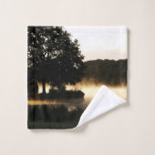 Morning Lake Scene btcna Bad Handdoek (Wasdoekje)