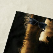 Morning Lake Scene btcna Strandlaken (In situ)