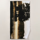 Morning Lake Scene btcna Strandlaken (Voorkant)