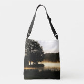 Morning Lake Scene cbbcnm Crossbody Tas (Achterkant)