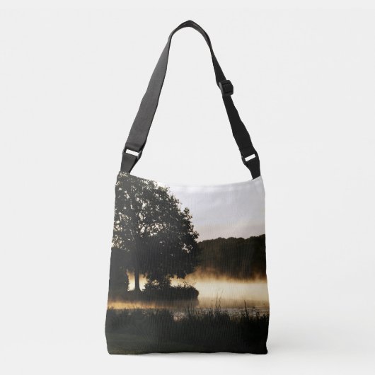 Morning Lake Scene cbbcnm Crossbody Tas (Voorkant)