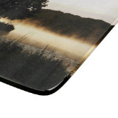 Morning Lake Scene cbcnm Snijplank (Hoek)