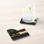 Morning Lake Scene coastercna Bier Onderzetter (Rechterzijde)