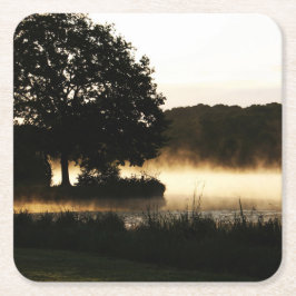 Morning Lake Scene coastercna Kartonnen Onderzetters