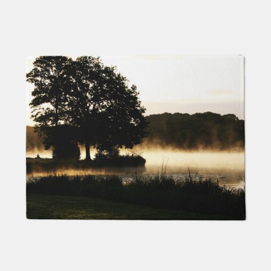Morning Lake Scene dmcna Deurmat (Voorkant)