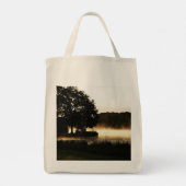 Morning Lake Scene gtcnm Tote Bag (Achterkant)