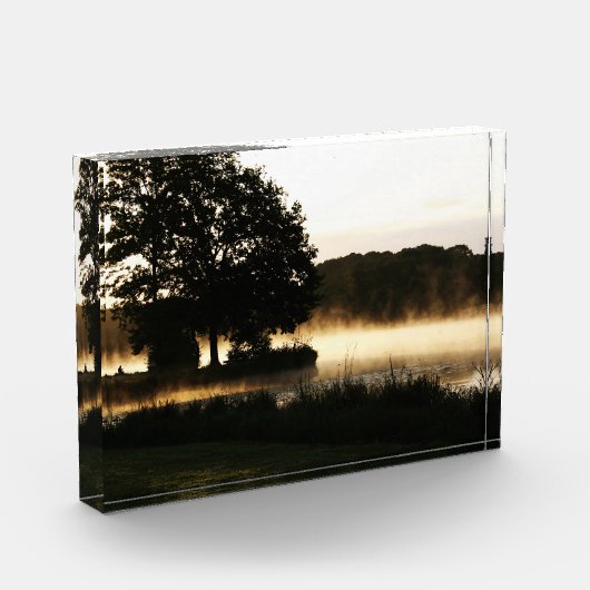 Morning Lake Scene pbcnm Fotoblokken (Links)