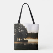 Morning Lake Scene stcnm Tote Bag (Achterkant)