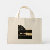 Morning Lake Scene tcnm Mini Tote Bag (Achterkant)