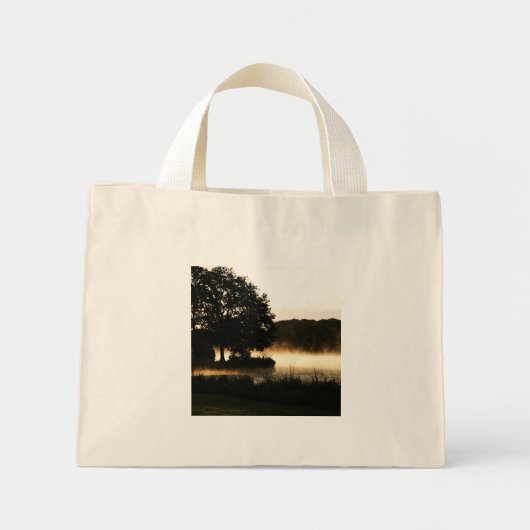 Morning Lake Scene tcnm Mini Tote Bag (Voorkant)