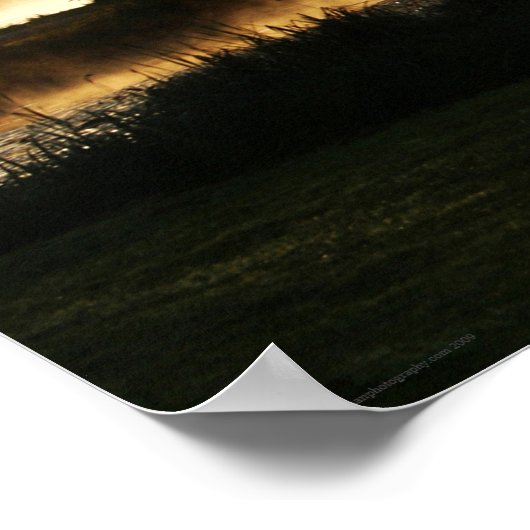 Morning Lake Scene wapcn Poster (Hoek)