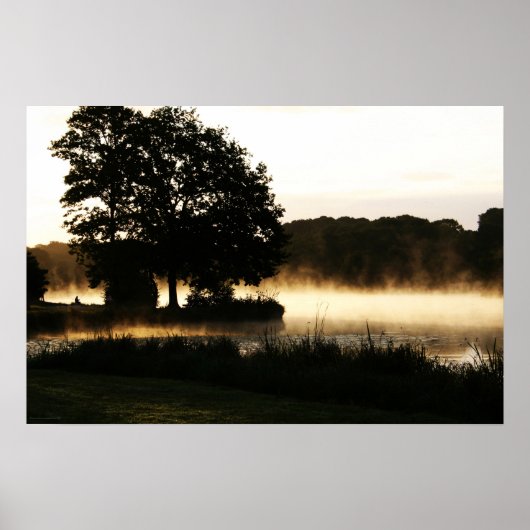 Morning Lake Scene wapcnm Poster (Voorkant)