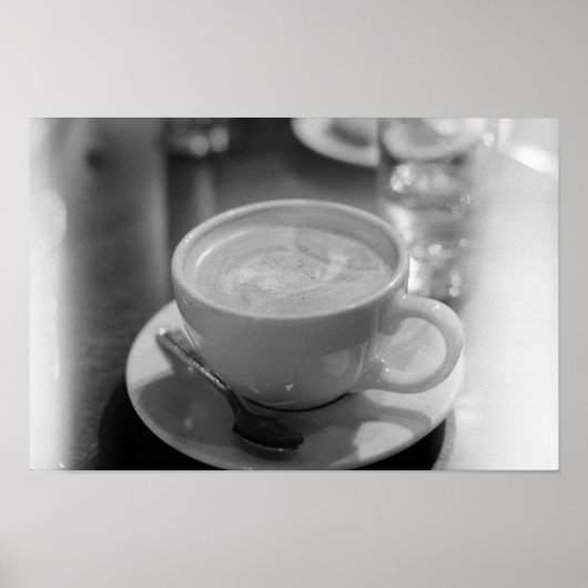 Morning Latte Poster (Voorkant)