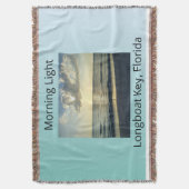 Morning Light Coastal Serenity Deken (Voorkant Verticaal)