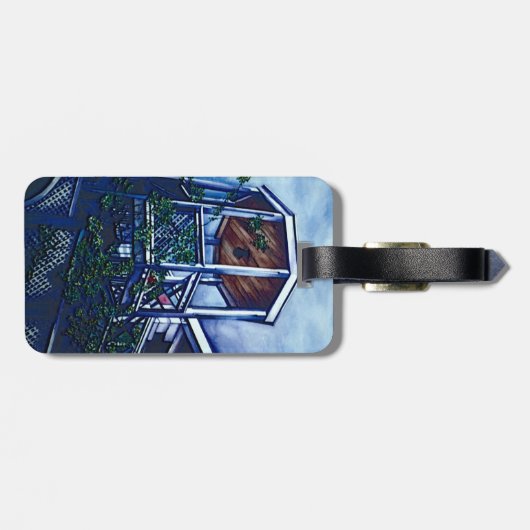 Morning Light, Harbour Island, Bahamas Bagagelabel (Achterkant horizontaal)