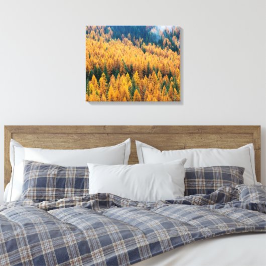 Morning Light op de strand | Tybee Island Canvas Afdruk (Insitu (Slaapkamer))