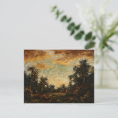 Morning Light van Ralph Albert Blakelock (1902) Briefkaart (Staand voorkant)