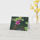 Morning Lily Kaart (Gele Bloem)