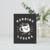Morning Losers Briefkaart (Staand voorkant)