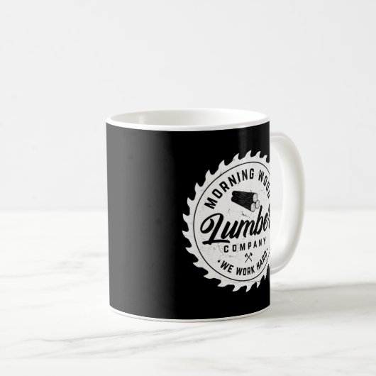 Morning Lumber Company Camping Wood Koffiemok (Voorkant rechts)