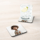 Morning Madness: koffie eerst, vragen later Bier Onderzetter (Rechterzijde)