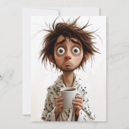 Morning Madness: koffie eerst, vragen later Kaart (Voorkant)