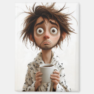 Morning Madness: koffie eerst, vragen later Magneet