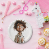 Morning Madness: koffie eerst, vragen later Papieren Bordje (Feest)