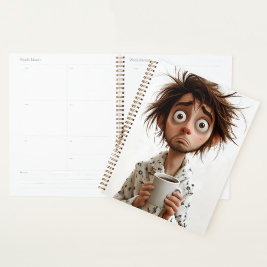 Morning Madness: koffie eerst, vragen later Planner (Display)