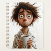 Morning Madness: koffie eerst, vragen later Planner (Voorkant)