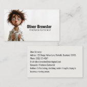 Morning Madness: koffie eerst, vragen later Visitekaartje (Voorkant / Achterkant)