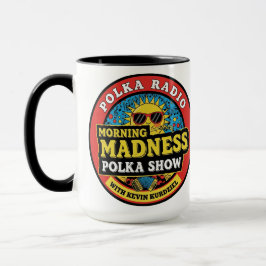 Morning Madness Polka Show Mug Mok