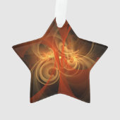 Morning Magic Abstract Art Acrylster Ornament (achterkant)