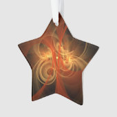 Morning Magic Abstract Art Acrylster Ornament (voorkant)