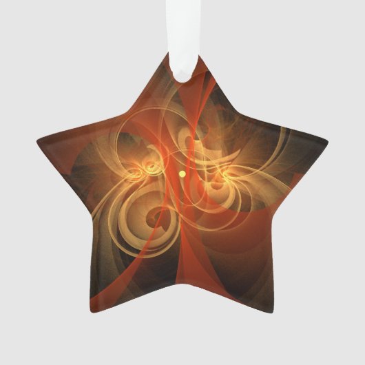 Morning Magic Abstract Art Acrylster Ornament (voorkant)