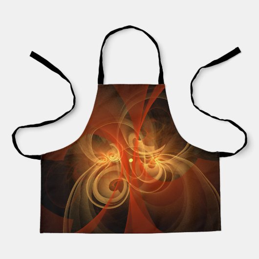 Morning Magic Abstract Art Apron Schort (Voorkant)
