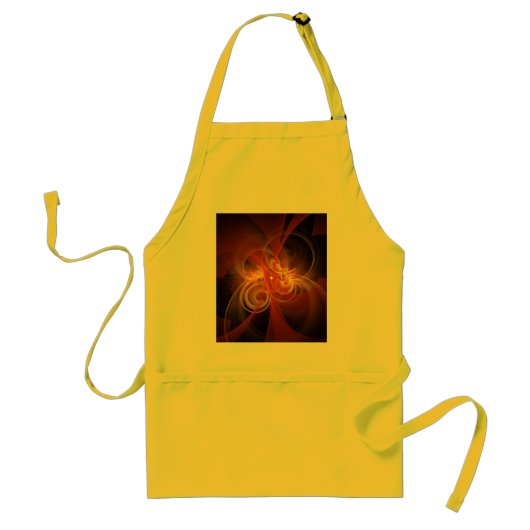 Morning Magic Abstract Art Apron Standaard Schort (Voorkant)