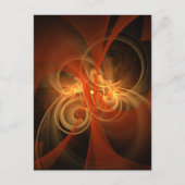 Morning Magic Abstract Art Briefkaart (Voorkant)