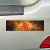 Morning Magic Abstract Art Bumpersticker (Op auto)