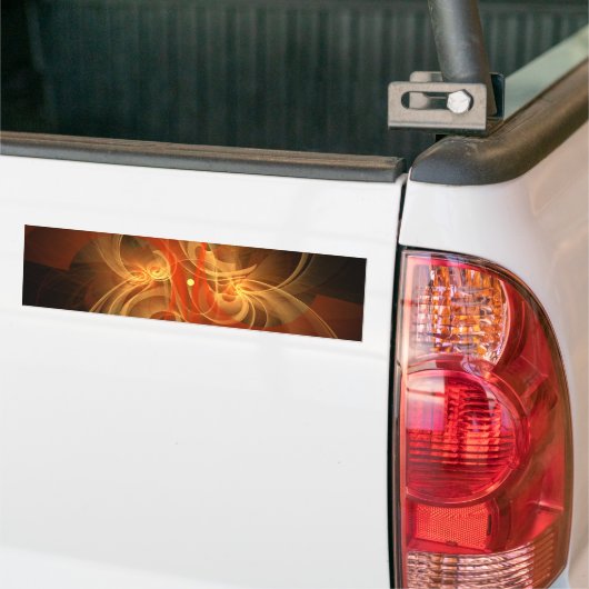 Morning Magic Abstract Art Bumpersticker (Op Truck)
