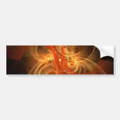 Morning Magic Abstract Art Bumpersticker (Voorkant)