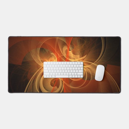 Morning Magic Abstract Art Bureaumat (Keyboard & Muis)