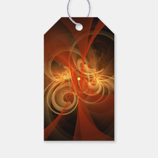 Morning Magic Abstract Art Cadeaulabel (Voorkant)