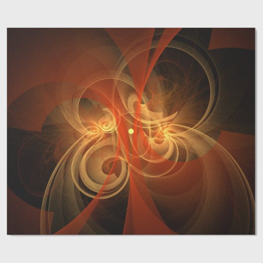 Morning Magic Abstract Art Cadeaupapier (Vlak)