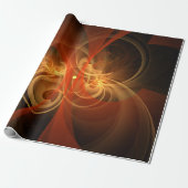 Morning Magic Abstract Art Cadeaupapier (Uitgerold)
