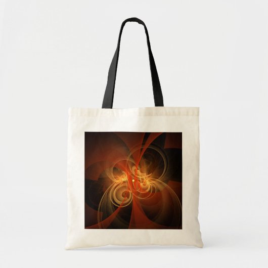 Morning Magic Abstract Art Canvas tas (Voorkant)